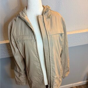 Zoompy Men's Beige Hooded Jacket